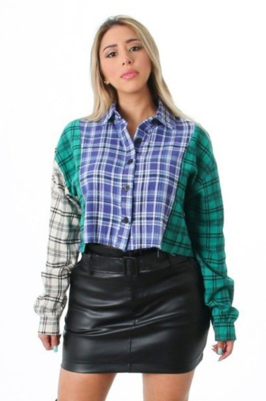 Baby Girl Flannel top