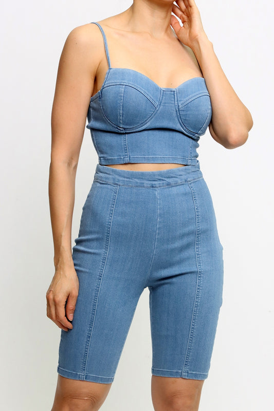 Been About You Denim set