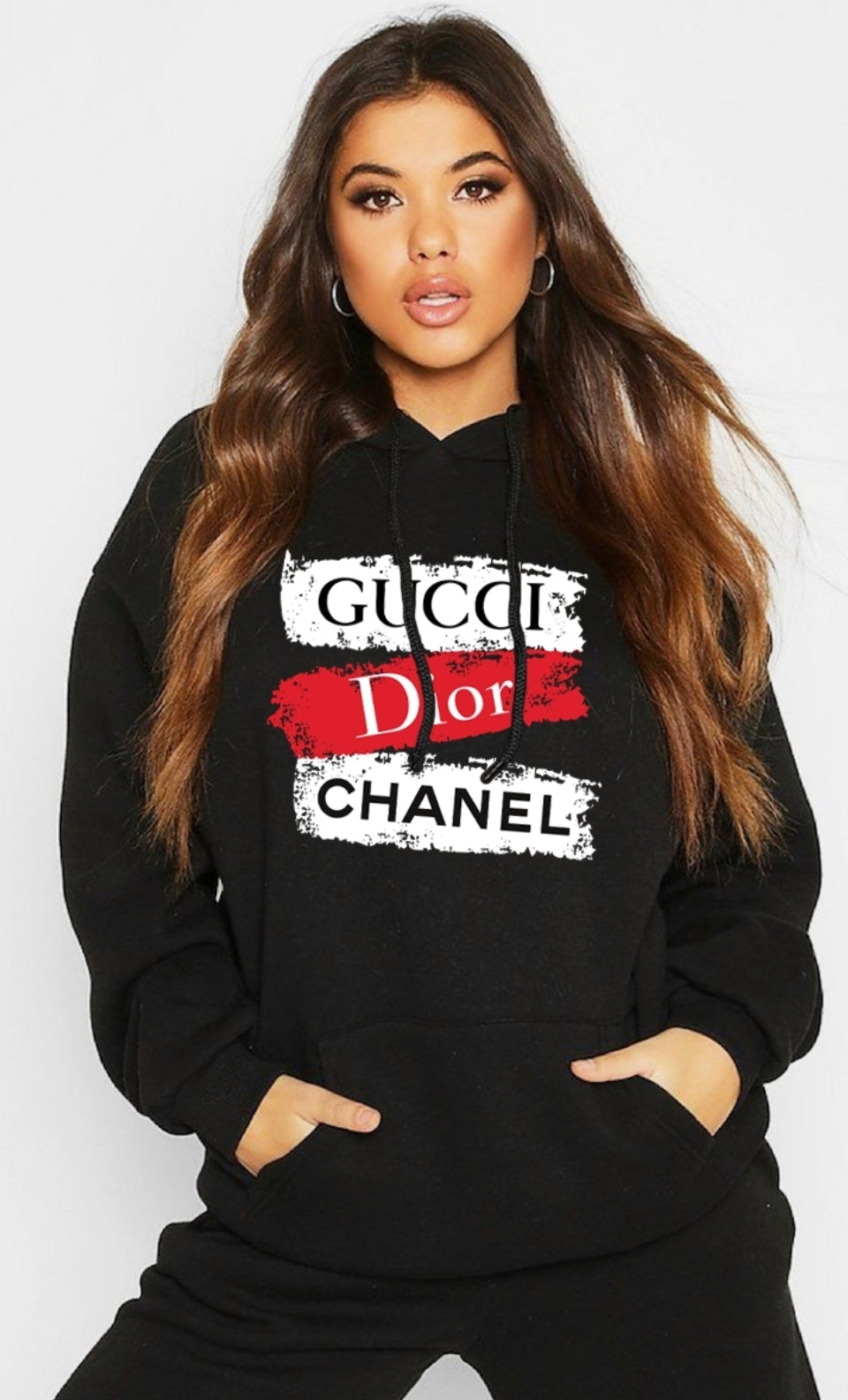 Shop CHANEL Women's Black Hoodies & Sweatshirts